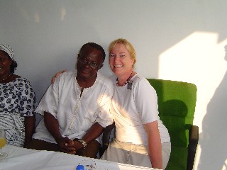with Sister Markham
